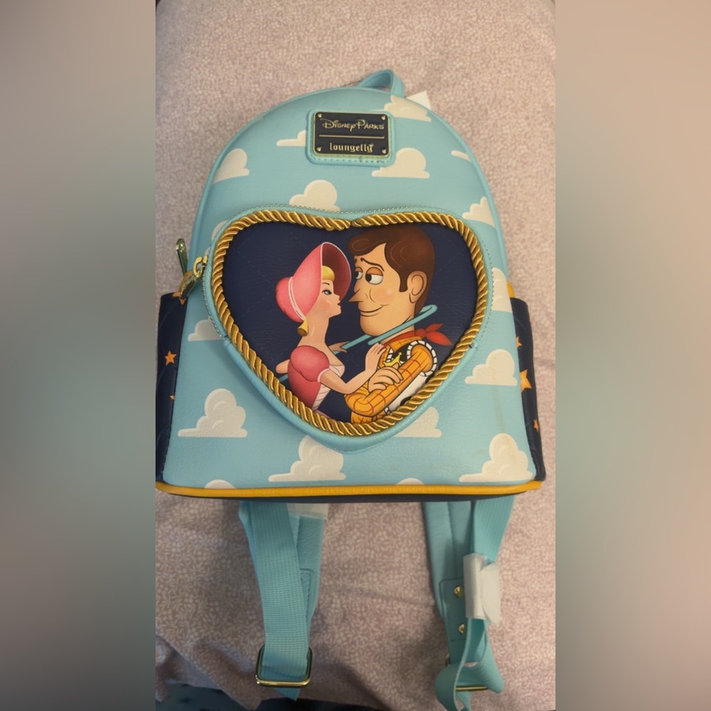Toy Story Themed Backpack with Heart Design Loungefly